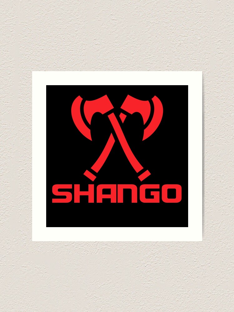 "Shango Orishas Yoruba Santeria" Art Print for Sale by Fly360design ...