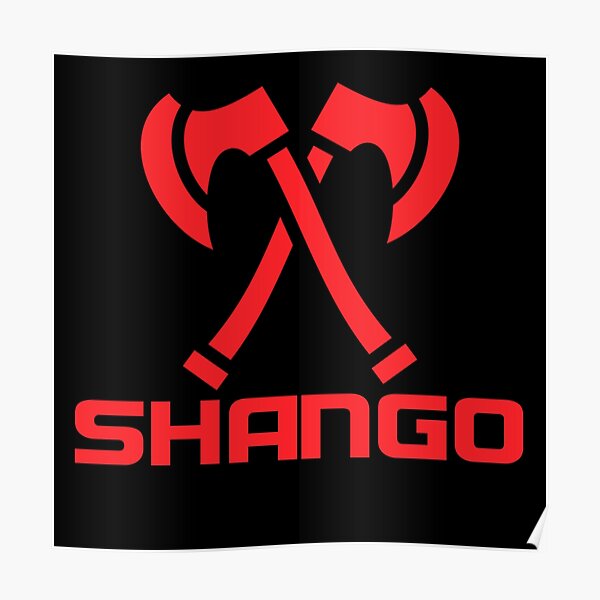 "Shango Orishas Yoruba Santeria" Poster by Fly360design | Redbubble