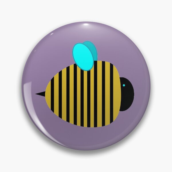 Item preview, Cute bumblebee round friend designed and sold by peachypanda.