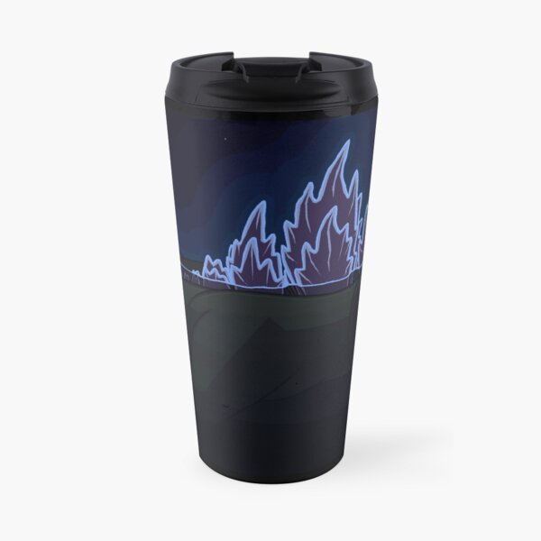 Giant monster at night Travel Mug