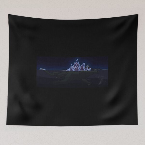 Item preview, Giant monster at night designed and sold by Tailsteak.