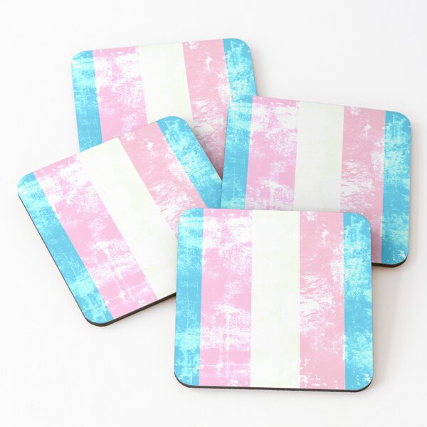 Item preview, Rustic Trans flag Pride  designed and sold by cherishakayart.