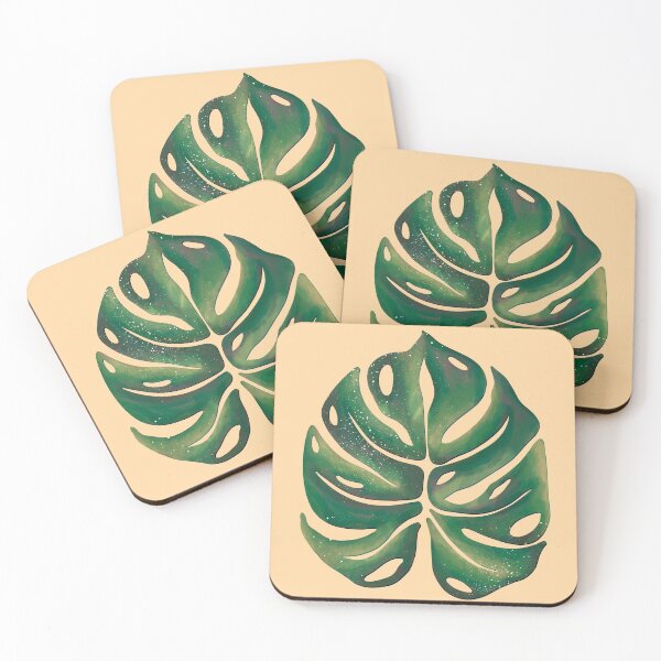 Item preview, Monstera Galaxy - green designed and sold by Home with Lola.