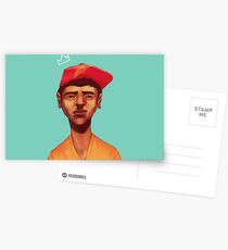 Boy in Blue Postcards