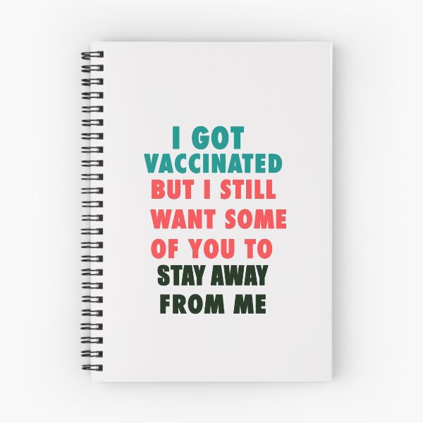 Item preview, I got vaccinated but I still want some of you to stay away from me  designed and sold by Giovanni's  Brown Quotes.