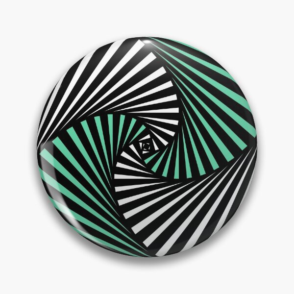 Artikelvorschau, Schwarze Linien Spirale 4 Opt Art Optische Ilusion Heilige Geometrie Psy Art entworfen und verkauft von OtherSpaceX.