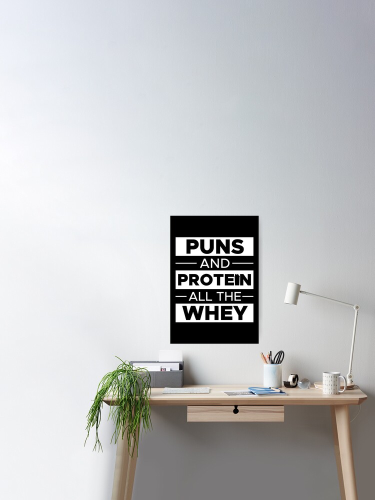 Gym Puns Wall Art for Sale