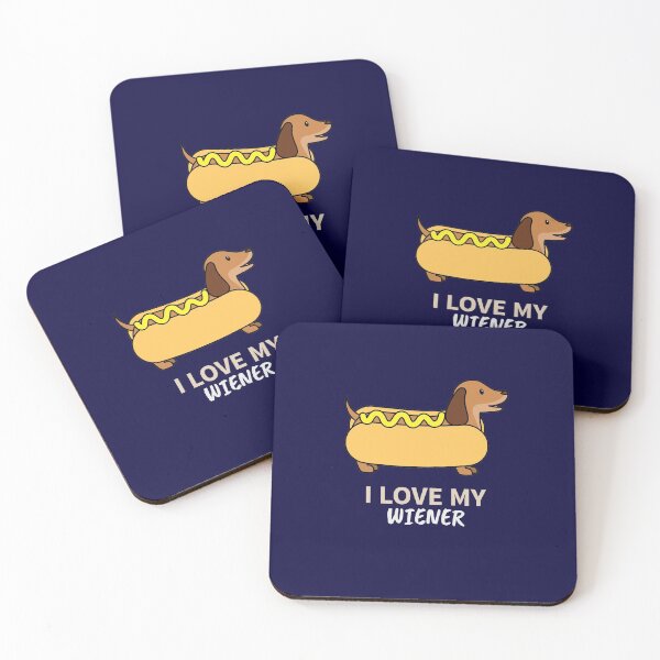 Item preview, I Love My Weiner Dog - Dachshund Owner Gift designed and sold by TrndSttr.