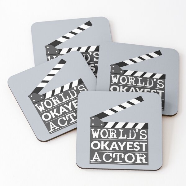 Item preview, Funny Actor Gift - World's Okayest Actor designed and sold by TrndSttr.