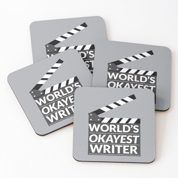Item preview, Worlds Okayest Writer - Gift for Screenwriters designed and sold by TrndSttr.