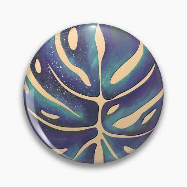 Item preview, Monstera Galaxy - Blue designed and sold by Home with Lola.