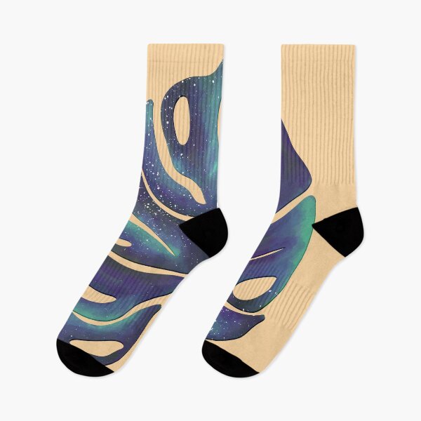 Item preview, Monstera Galaxy - Blue designed and sold by Home with Lola.