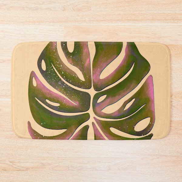Item preview, Monstera Galaxy - Pink designed and sold by Home with Lola.