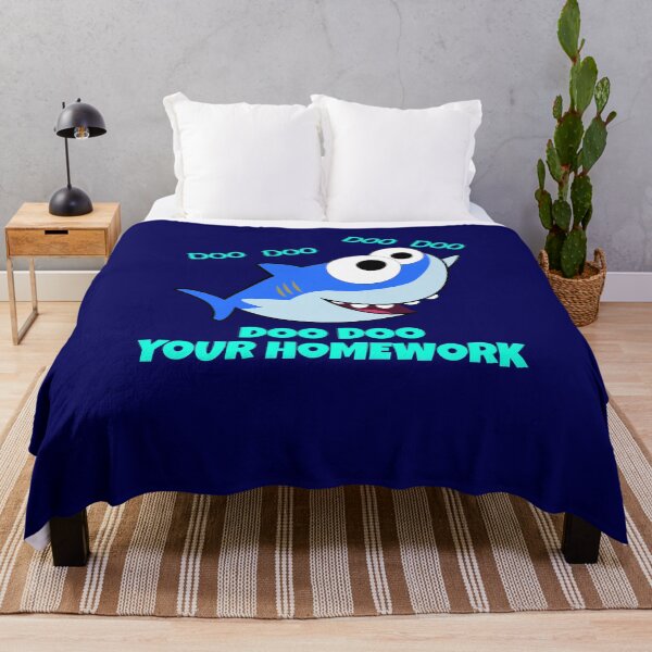 Item preview, Shark Teacher Doo Doo Your Homework designed and sold by TrndSttr.
