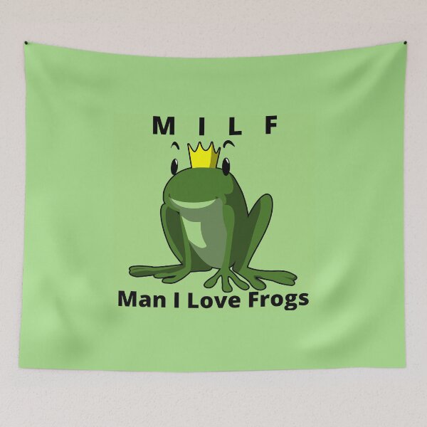 Item preview, Hey! Milf Man, I Love Frogs designed and sold by MrArsalDesigns.