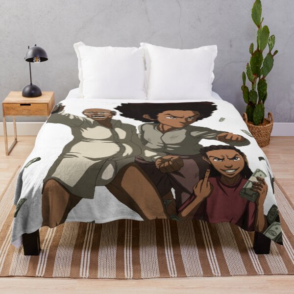 Suitable for Adults and Children to Use Light Plush Bed Blanket The Boondocks Lamb Blanket Super Soft Blanket Suitable for Adults and Children to Use Light Plush Bed Blanket The Boondocks Lamb Blanket Super Soft Blanket