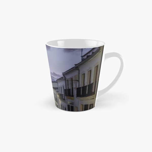 Vista previa del artículo con la obra «Calle típica del pueblo español al atardecer», diseñado y vendido por peter hayward.