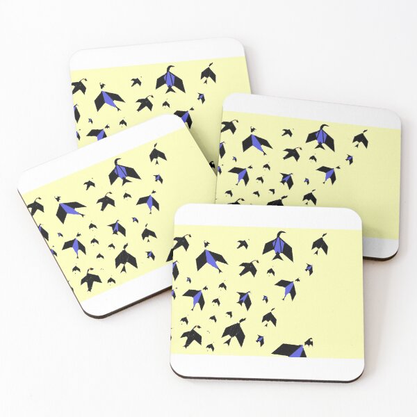 Item preview, A flock of startled birds. designed and sold by silvasm516.