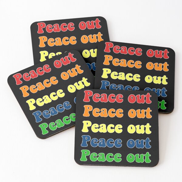 Item preview, Peace Out Design designed and sold by madebymarolus.