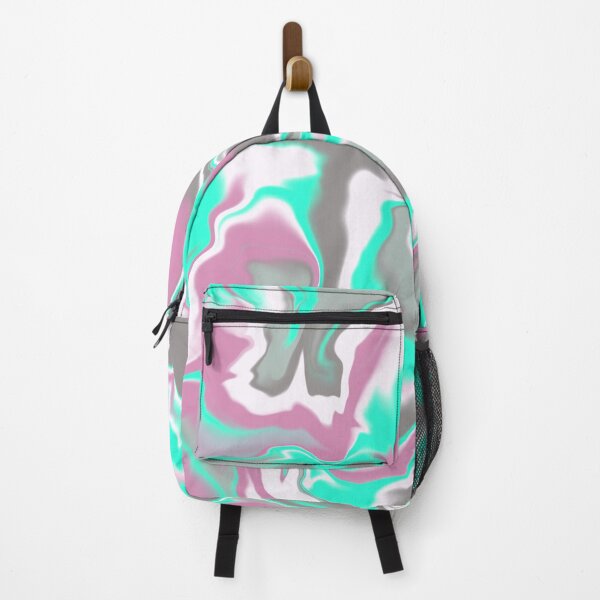 Item preview, Marbled Ice Cream - Teal pink grey designed and sold by Home with Lola.
