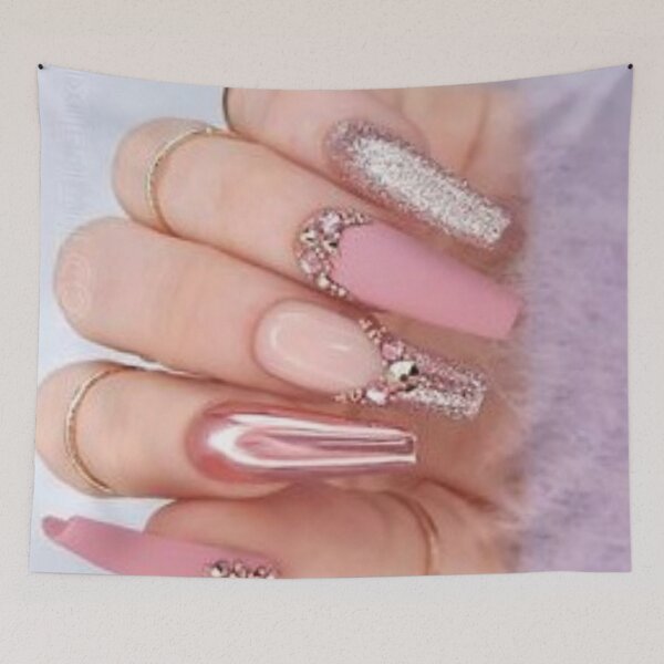 Item preview, Nice diamond nails arts.  designed and sold by Lan thi Nguyen.