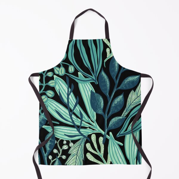 Item preview, Green foliage black back designed and sold by Delicarte.