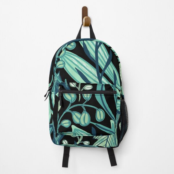 Item preview, Green foliage black back designed and sold by Delicarte.