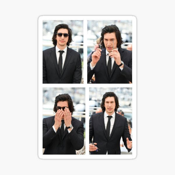 Vista previa del artículo con la obra «Adam Driver», diseñado y vendido por morganmeaux.
