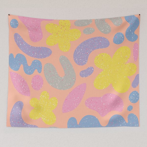 Item preview, Marbled Ice Cream - Light Peach designed and sold by Home with Lola.