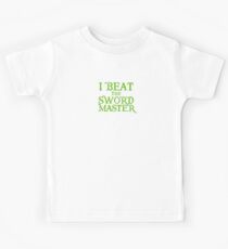 I beat the Sword Master Kids Tee