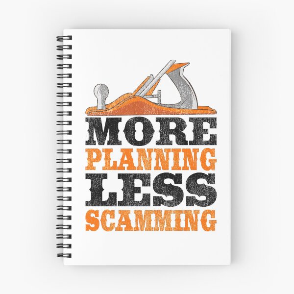 Item preview, More Planning Less Scamming Woodworking Carpenter Gift Funny designed and sold by Stronzi.