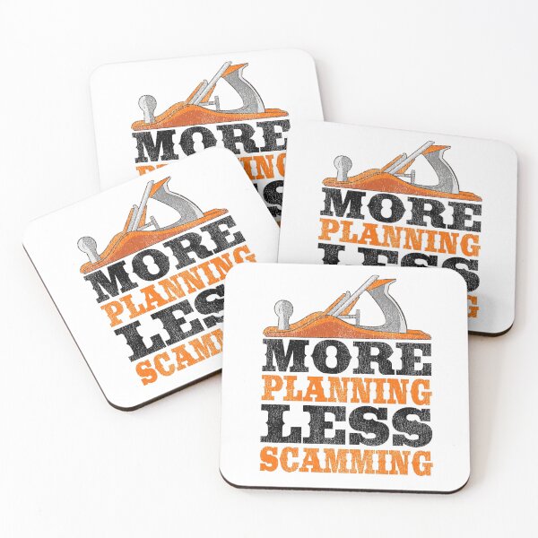 Item preview, More Planning Less Scamming Woodworking Carpenter Gift Funny designed and sold by Stronzi.
