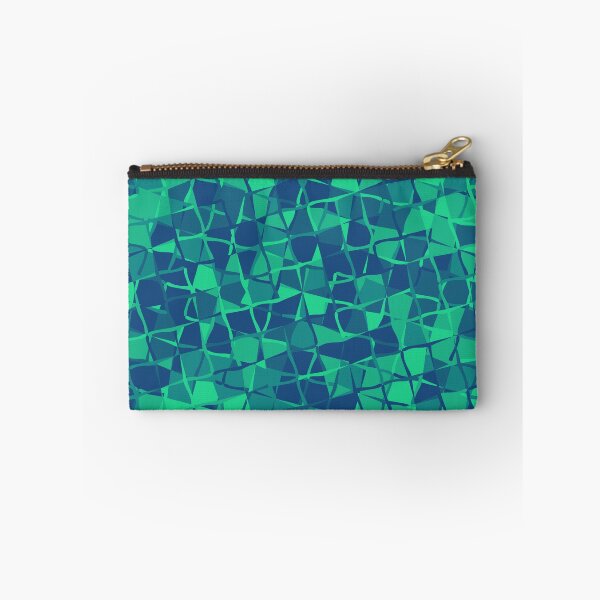 Item preview, Grid Square Mosaic Pattern (Blue Teal) designed and sold by John Uttley.