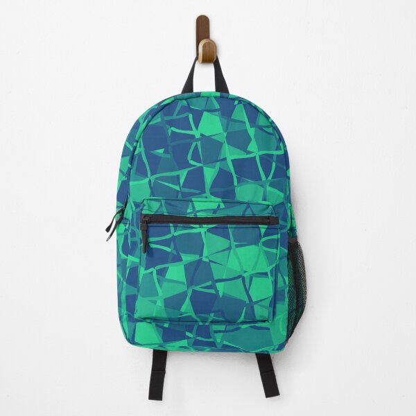 Item preview, Grid Square Mosaic Pattern (Blue Teal) designed and sold by John Uttley.