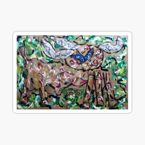 Industrial Strength Bison Sticker