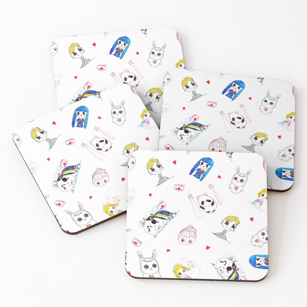 Item preview, Coasters (Set of 4) designed and sold by hello-riah.