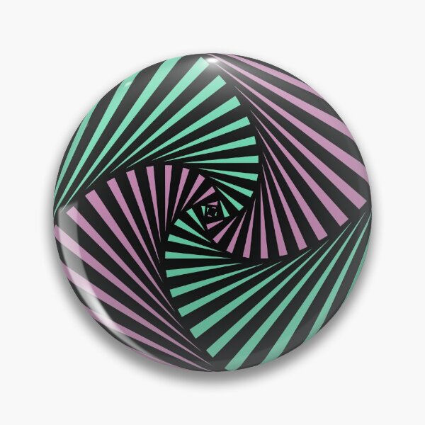Item preview, Black Lines Spiral 5 Opt Art Optical Ilusion Sacred Geometry Psy Art designed and sold by OtherSpaceX.