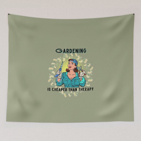 Item preview, Gardening is cheaper than therapy designed and sold by Growwithme.