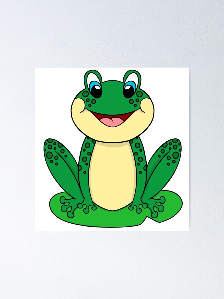 Freddie the Frog  Poster for Sale by chloesartworld