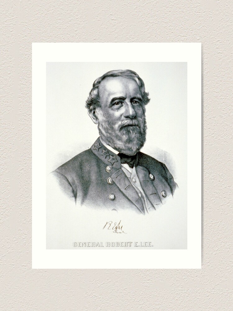 General Robert E Lee 1860 Currier And Ives Art Print By