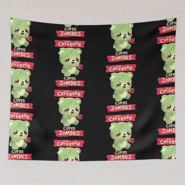 Item preview, Coffee zombie bear designed and sold by NemiMakeit.