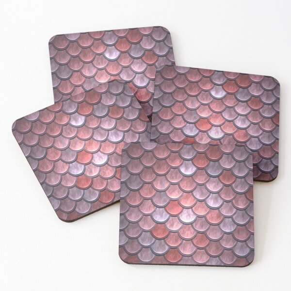 Item preview, Sensational Scallops - Pearl Pink designed and sold by OByD.