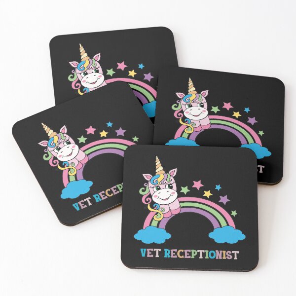 Item preview, Cute Vet receptionist unicorn designed and sold by Omochiroi.