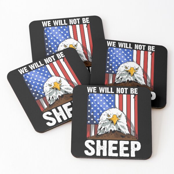 Item preview, We Will Not Be Sheep - Pro Republican designed and sold by lsapparel.