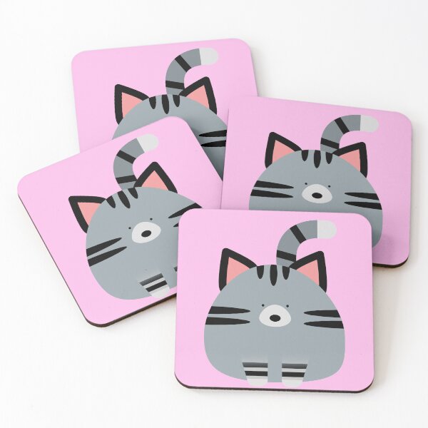 Item preview, cat pet round friend designed and sold by peachypanda.