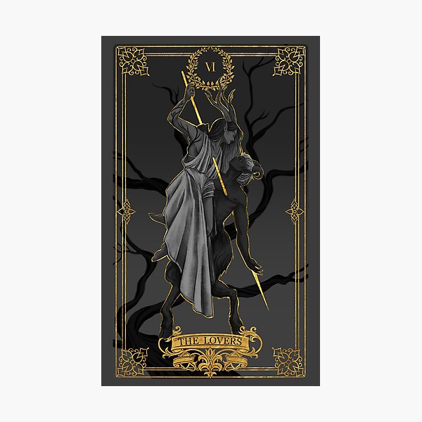 Item preview, Tarot Card: The Lovers designed and sold by ⋆⭒˚.⋆ Melinore Noctua ⋆⭒˚.⋆.