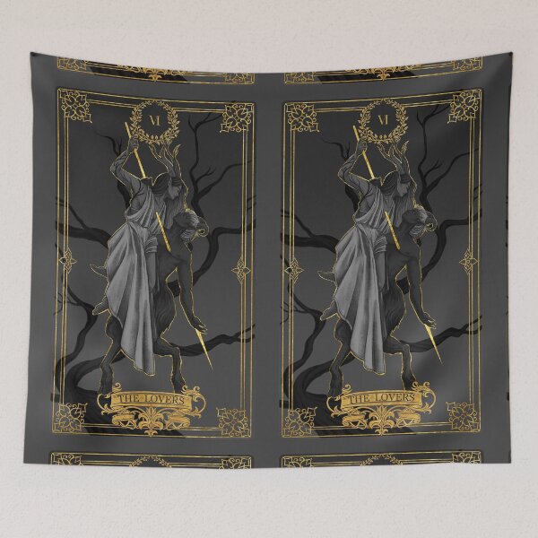 Item preview, Tarot Card: The Lovers designed and sold by ⋆⭒˚.⋆ Melinore Noctua ⋆⭒˚.⋆.