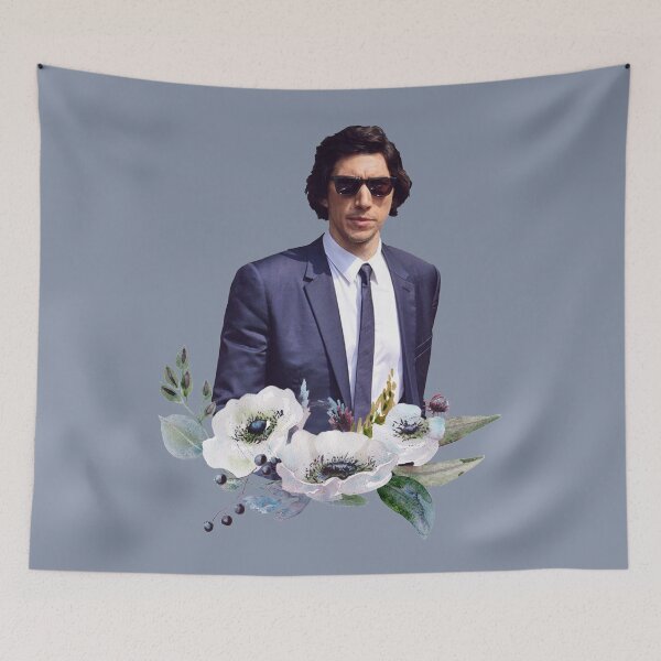 Item preview, Adam Driver Blue Flower Boy designed and sold by morganmeaux.
