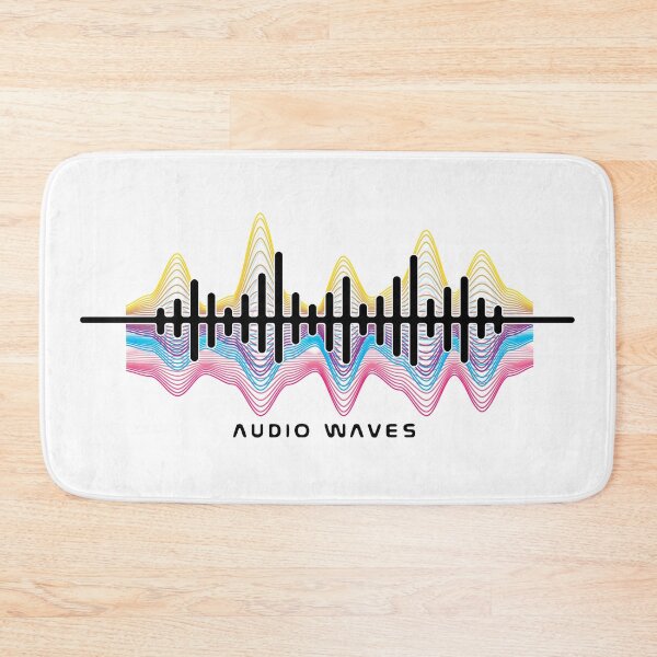 Item preview, Colorful Music Audio Waves designed and sold by Nobiya.