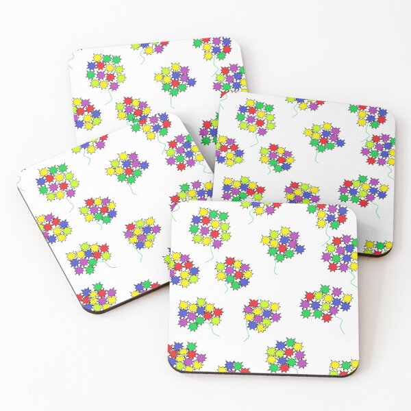Item preview, Flower Bunches Multi Color designed and sold by DesignsByMuriel.